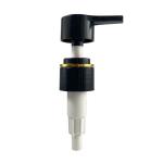 2cc 4cc Output Ribbed Screw Cap Lotion Dispenser Pump for White Shampoo and Body