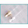 Buy cheap 18/410 Glass Dropper Bottles Dropper With ABS Material UV Shiny Silver / Gold Cap from wholesalers