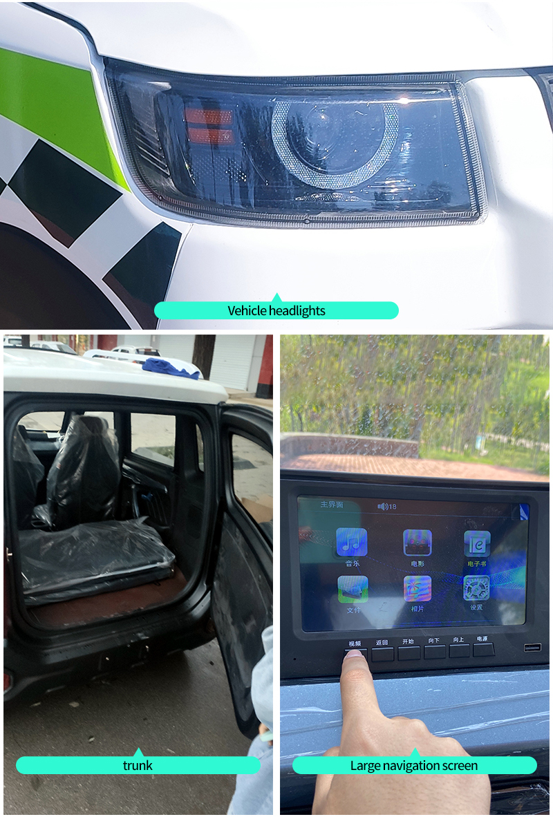 Small Size 1500kw Motor Integrated Front Axle Electric Car for Short Range City Travel
