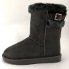 Buy cheap Waterproof Anti Slippy Lady Faux Fur Rain Boots With PVC Sole from wholesalers