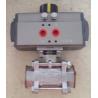 Buy cheap Stainless Steel Sanitary Ball Valve with 90° Pneumatic Actuator from wholesalers