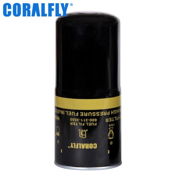 Buy cheap Spin On 600 311 3550 Komatsu Oil Filter 3 Micron from wholesalers