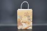Custom Printed Greaseproof Paper Bags Recycled Paper Bags With Handles