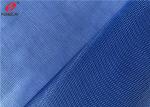 Mercerized Polyester Tricot Knit Fabric For Sportswear , Stretch Knit Fabric
