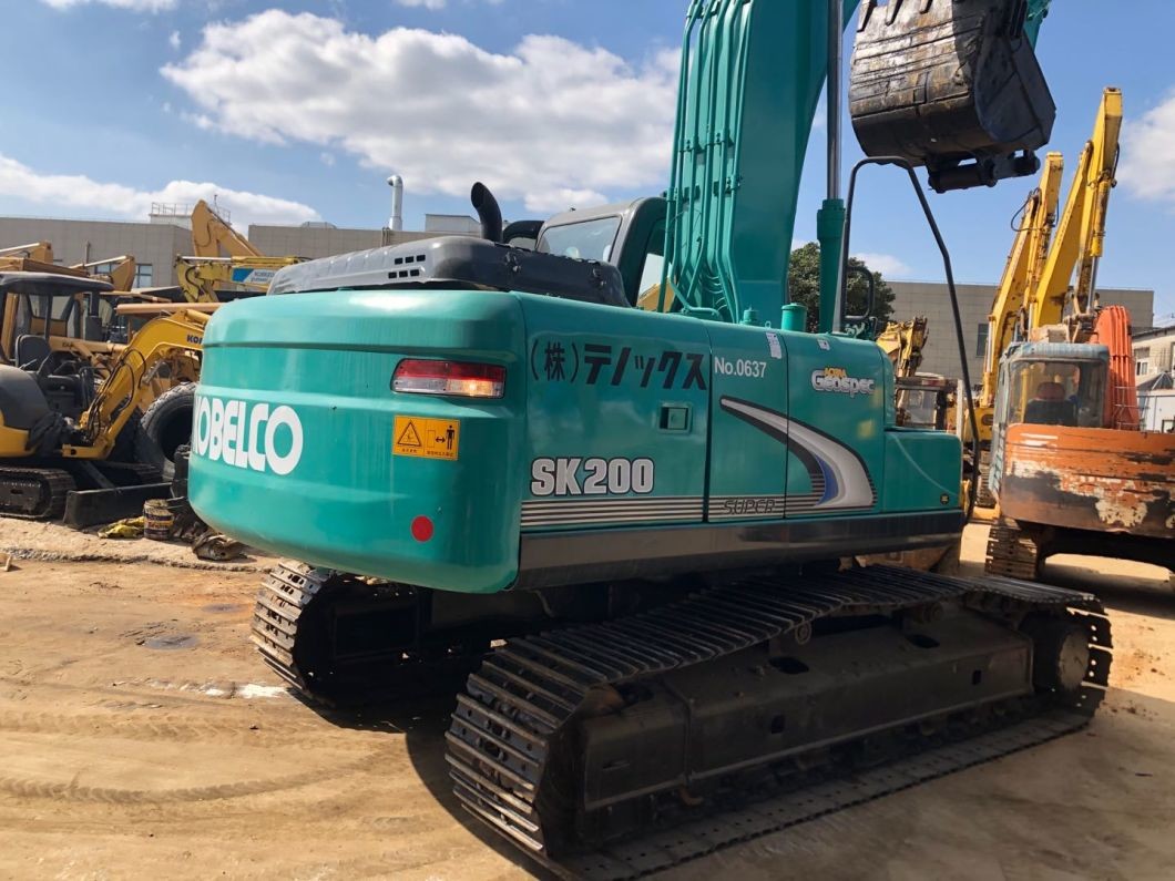 2020 Used Kobelco SK200 Hydraulic Crawler Excavator For Sale