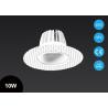 Buy cheap Anti glare 10W Trimless COB LED Downlight 76mm Cut Out Warm White 37V Pre-buried Frame Design from wholesalers