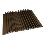 Corrugated Decorative Aluminium Ceiling Panel For Exhibition Showroom