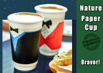 300ml Double Wall Insulated Paper Cups Takeaway Type Preventing Leakage