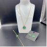 Buy cheap High Polish Newest Gold Color Stainless Steel Earring ,Necklace , Bracelet Sets For Lady from wholesalers