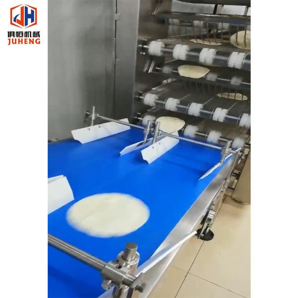 Buy cheap Full Automatic Mexican Wheat Flour Tortilla Line Wrapper Making Machine 2800 - 7500pcs/H from wholesalers