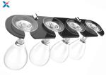 Eco - Friendly Acrylic Display Rack Straight Acrylic Wine Glass Holder Non -