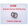 Buy cheap 71910 C P4A GA Angular Contact Ball Bearing from wholesalers