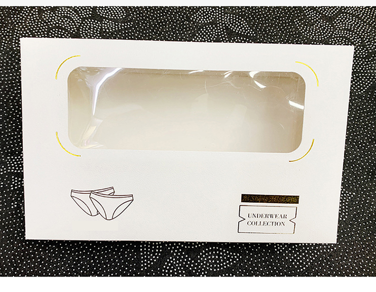 ODM Children's Coated Paper Underwear Clothes Cardboard Shirt Boxes With Window