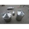 Buy cheap 304 Stainless Steel Cow Milking Machine Dia305mm 12L Milk Can Distiller from wholesalers