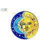 Buy cheap Round Shape Iron On Embroidered Patches Polyester Material For Garment Accessories from wholesalers