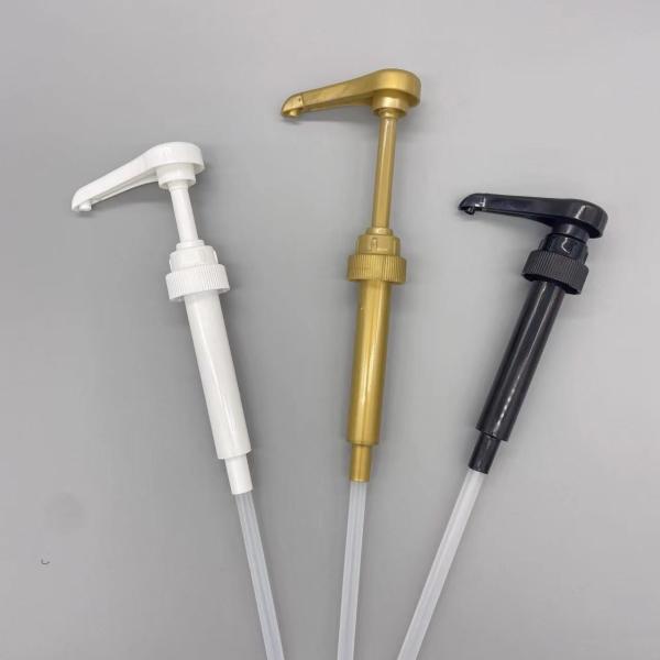 Buy cheap PP PE 5cc 7.5cc 10cc Plastic Syrup Pump Coffee Milk Honey Juice from wholesalers