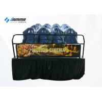 Buy cheap Luxury 12 Seats Motion Chair 5D Cinema Simulator With 3D Glasses product