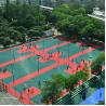 Buy cheap Weather Resistant Outdoor Basketball Court Tiles Polypropylene Material With Multi Color from wholesalers