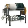 Buy cheap Sustainable Kitchen Storage Shelves 2 Layers Drawer Style Flavour Bottle Rack Black Finfished from wholesalers