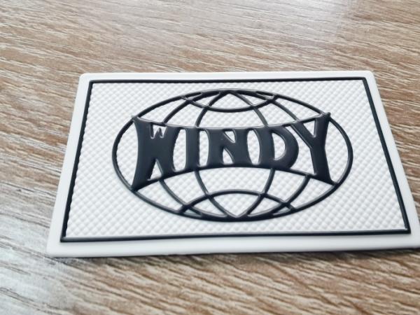 Quality Ironed Onto Garments Custom Cloth Badges , Embossed TPU Labels for sale