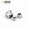 Buy cheap DIN 980 Metal Self Locking Nut , M5 M6 Flange Lock Nut Galvanized from wholesalers