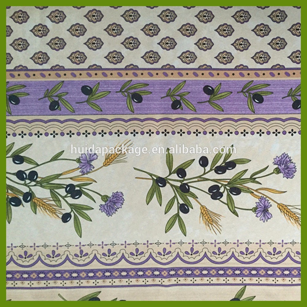 France print designs of sublimation printing table decration tablecloths