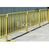 Buy cheap Yellow Vinyl Coated Temporary Mesh Fence For Sport Event Easily Installed from wholesalers