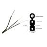 Buy cheap 1 Core Single Mode G657A1 FTTH GJXFH Bulk Fiber Optic Cable from wholesalers