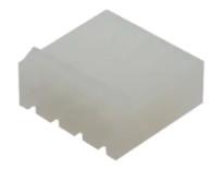 Buy cheap Rectangular Receptacle Molex Connector Housing Natural 0.156" 3.96mm 0009524044 4 P from wholesalers