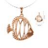 Buy cheap 18K Rose Gold Lovely Fish Charm Pendant with Diamonds (GDN005) from wholesalers