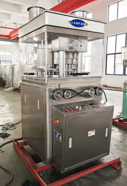 Buy cheap Stainless Steel Pharmaceutical Pill Press for Pressing 25-40mm Pills Max. 81000pcs/h from wholesalers