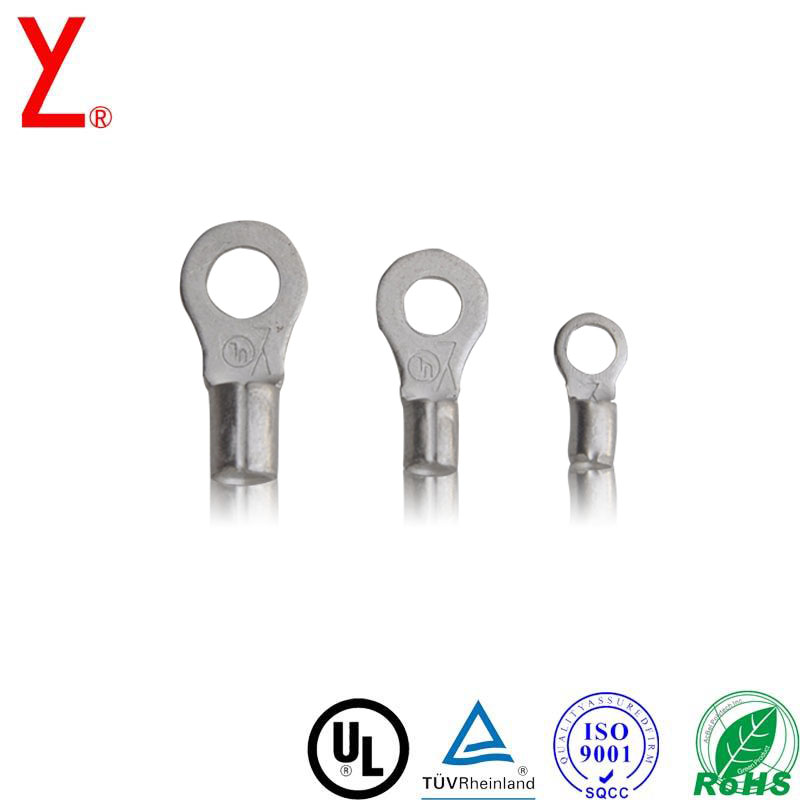 Insulated Locking 18Awg Cable Fork Terminal 1.6sqmm Red U Shaped