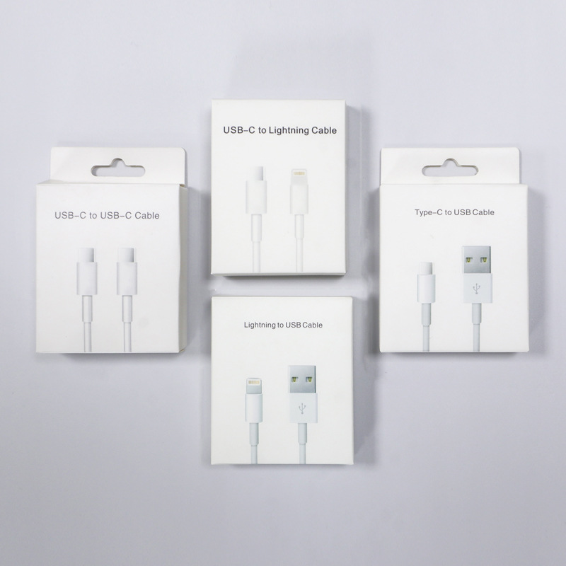 Custom Order Accepted Foldable Phone Accessories Gift Paper Box for Consumer Electronics