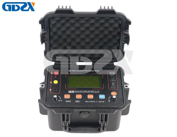 GM-2500 Verified Supplier High Voltage Digital Megohm Meter Controlled By