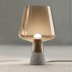 Nordic Amber Industrial Table Lamp Bedroom Bedside concrete table lamp(WH-MTB-47
