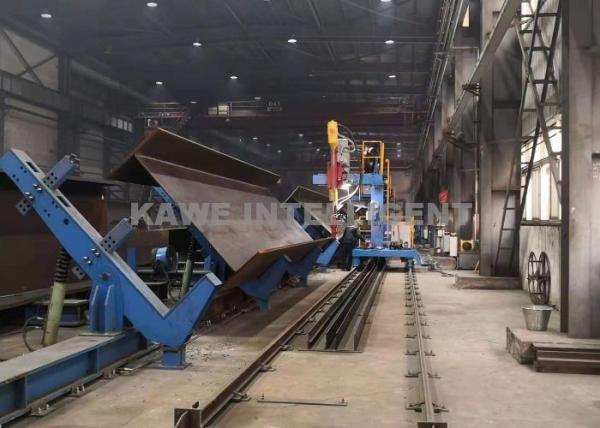 Buy cheap Single Cantilever Sub Arc Welding Machine Rotary Heavy duty H beam from wholesalers