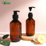 200ml 300ml 500ML PET Shampoo Body Wash Bottles Screen Printing For Luxury Hotel