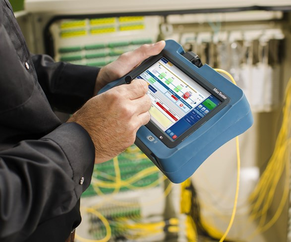 50mAh OTDR Testing Machine , OTDR Exfo Maxtester 730c
