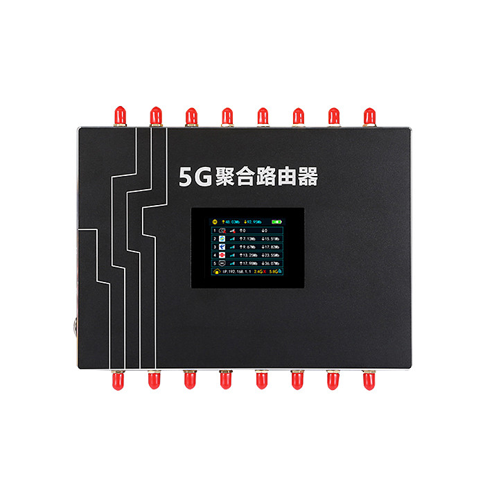 Live Broadcast X5 5G 5G Bandwidth Bonnding Router Multi SIM Cloud Server