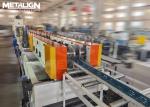 Adjustable Width Slot Type Cable Tray Roll Forming Machine For Pre Punched Steel