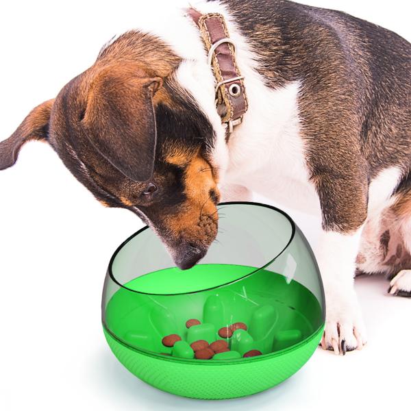 Buy cheap Pet Slow Dog Food Training Bowl Spill Proof Slow Eating Dog Bowl 19*19*13.5cm from wholesalers