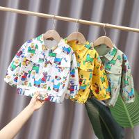 Buy cheap 6 Years Unisex Spring Children'S Clothing Long Sleeve Denim Jacket Cartoon Car product