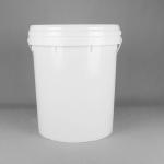 Food Grade 20L Paint Bucket 5 Gallon White Buckets Screen Printing