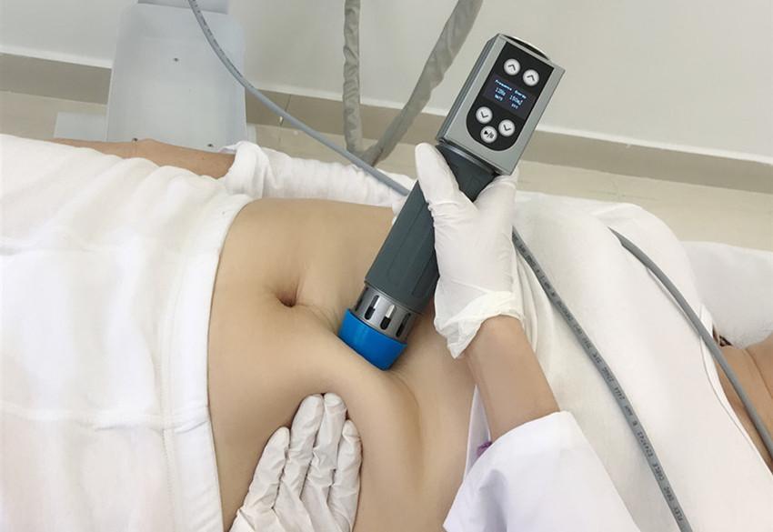 Body Pain Quick Relief Double Handle Shockwave Therapy Machine Cellulite Reduction