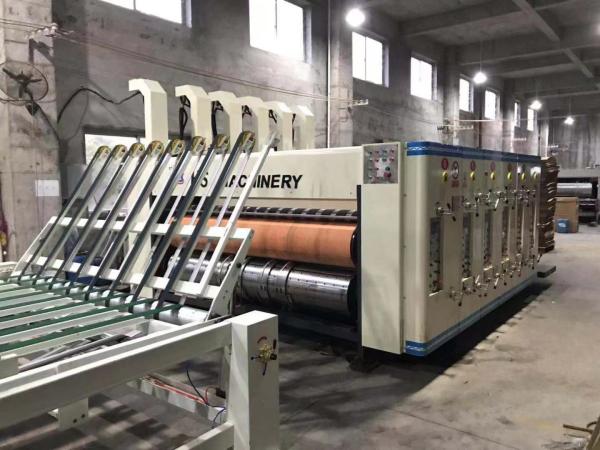 Buy cheap Automatic Cardboard Flexo Printing Machine carton folder gluer machine from wholesalers