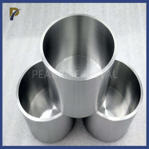 Bright Tungsten Crucible Pot For Quartz Glass Melting Furnace High Purity