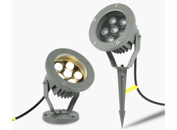 Buy cheap LED Projection Spotlight Waterproof Round Floor Lamp Plug-in Outdoor Lawn Villa Garden Lamps from wholesalers