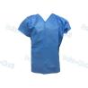 Buy cheap Short Sleeve Hospital Scrub Suits , V Shape Collar Doctors Scrub Suit from wholesalers