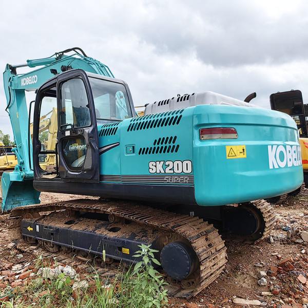 Buy cheap SK200-8 Used Kobelco Excavators Digger 20 Ton Tracked Earth Moving Machine from wholesalers