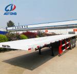 LED Lights 40ft Flatbed Container Semi Trailer